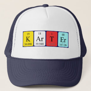Karter periodic table name hat