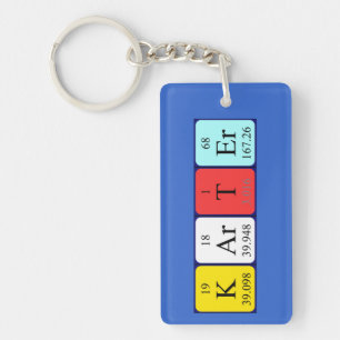 Karter periodic table name keyring