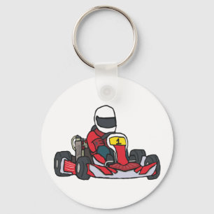 Karting Key Ring