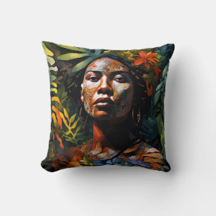“Karuma” Jungle Dream - Women In Amazonia Cushion