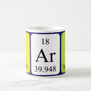 Kary periodic table name mug
