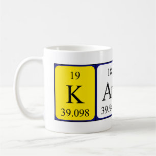 Karys periodic table name mug
