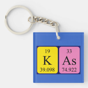 Kas periodic table name keyring