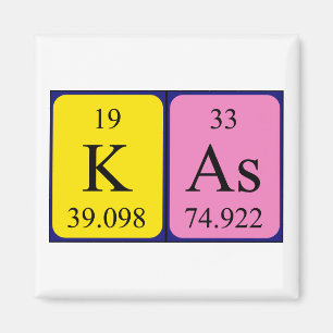 Kas periodic table name magnet