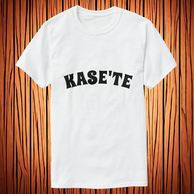 Kase'te - hello (morning) in Cofán  T-Shirt (Creator Uploaded)