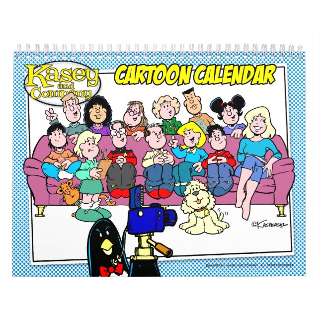 Kasey and Company Cartoon Calendar (Cover)