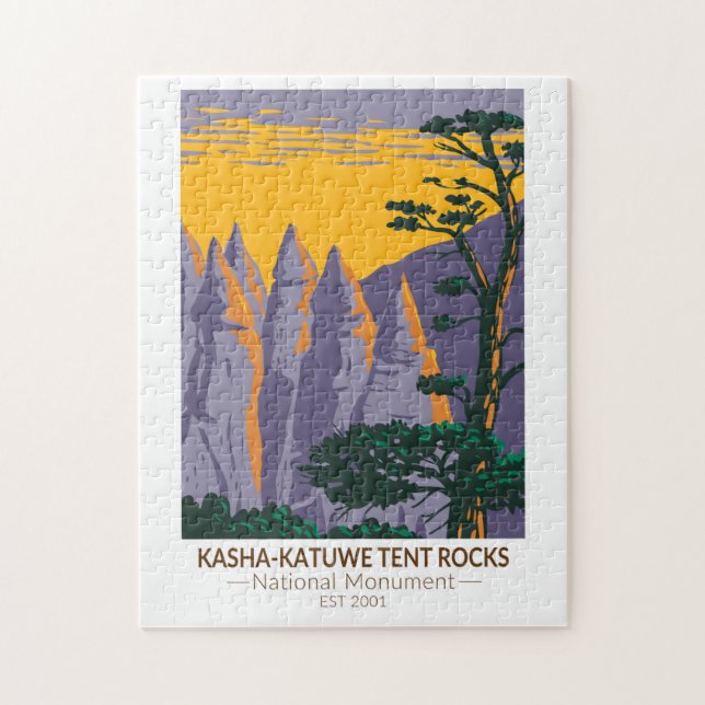 Kasha - Katuwe Tent Rocks National Monument Jigsaw Puzzle (Vertical)