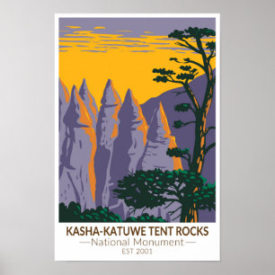 Kasha - Katuwe Tent Rocks National Monument Poster