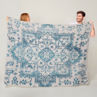 Kashan Poshti Central Persian Rug Print