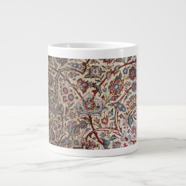 Kashan silk 2 large coffee mug (Front)