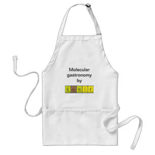 Kashif periodic table name apron