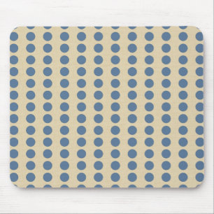 Kashmir Blue Spice Moods Dots Mouse Pad