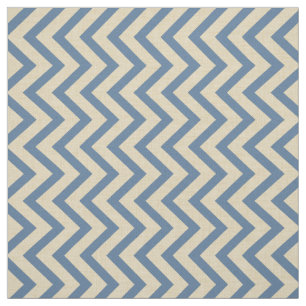Kashmire Blue Spice Moods Chevrons Fabric