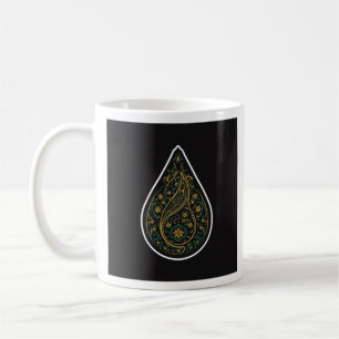 Kashmiri Boteh Paisley Coffee Mug
