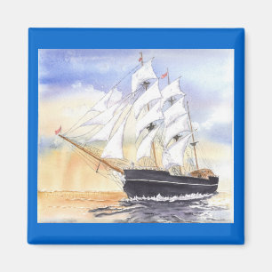 'Kaskelot Sets Sail' Magnet