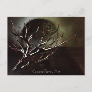 Kaskets Spray Art - Cherry blossom post cards