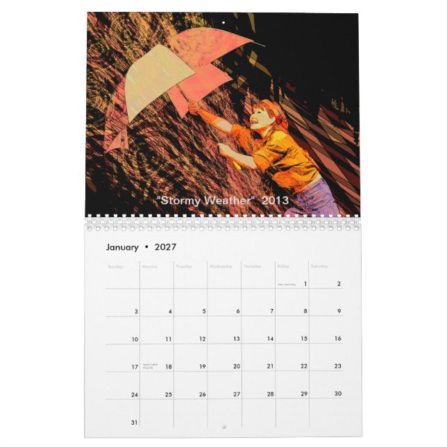 KasperArt Studio 2023 Calendar (Jan 2027)