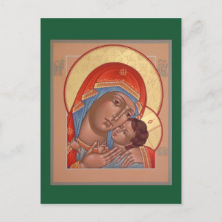 Kasperov Mother of God Postcard