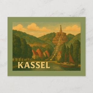 Kassel Germany City Art Postcard