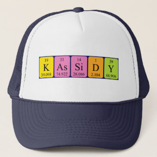 Kassidy periodic table name hat