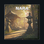 Kasuga Taisha Nara Japan Travel Magnet<br><div class="desc">Nara, Japan, is a city rich in history and culture, known for being the first permanent capital of Japan in the 8th century. Located in the Kansai region, it is home to some of the country’s most important temples, shrines, and historical sites. One of its most famous landmarks is Tōdai-ji...</div>