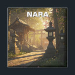 Kasuga Taisha Nara Japan Travel Magnet<br><div class="desc">Nara, Japan, is a city rich in history and culture, known for being the first permanent capital of Japan in the 8th century. Located in the Kansai region, it is home to some of the country’s most important temples, shrines, and historical sites. One of its most famous landmarks is Tōdai-ji...</div>