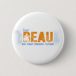 KAT // BUTTON, est. PPF - BEAU (Male) 6 Cm Round Badge