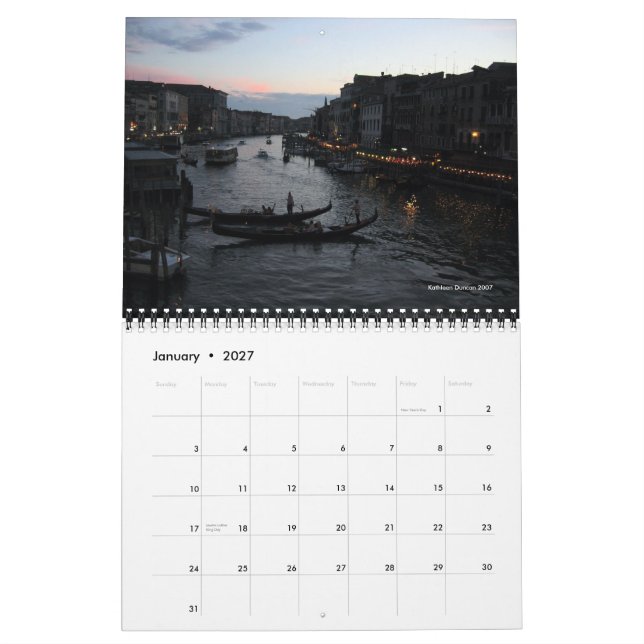 Kat Duncan Designs Calendar! Calendar (Jan 2027)