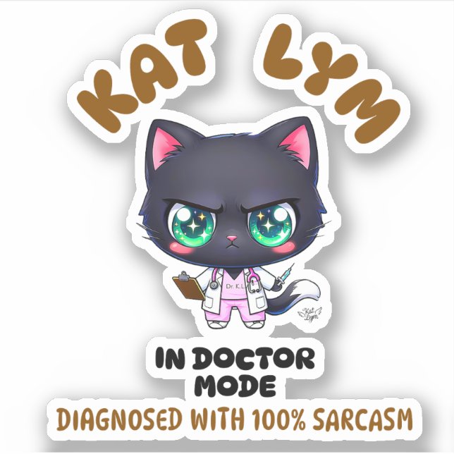 Kat Lym In Doctor Mode  (Front)