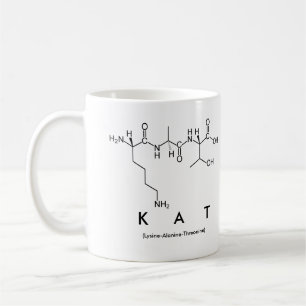 Kat peptide name mug