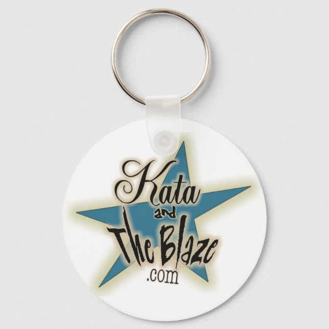 Kata and The Blaze Star Keychain (Front)