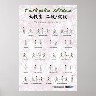 Kata Taikyoku Nidan - 2nd kata Poster