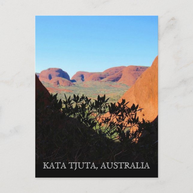 kata tjuta dome view postcard (Front)