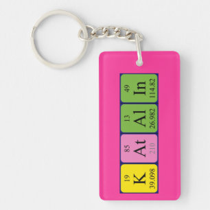 Katalin periodic table name keyring
