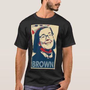 Kate Brown Poster Political Parody T-Shirt