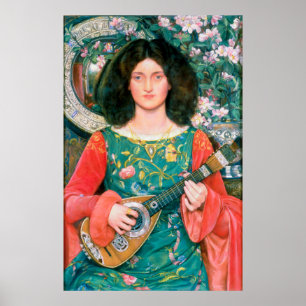 Kate Bunce Melody CC1230 Decorative Music  Poster