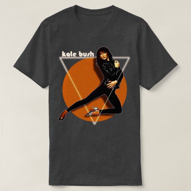 Kate Bush 80s Style Tribute T-Shirt (Design Front)
