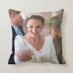 Kate Middleton and Prince Louis Cushion