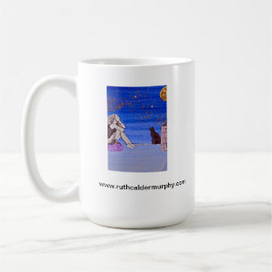 Kate on the Rooftop - Fantasy Self Portrait Coffee Mug