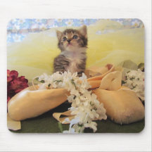 Kate the Ballerina Kitten - Mouse Pad