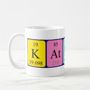 Katerina periodic table name mug