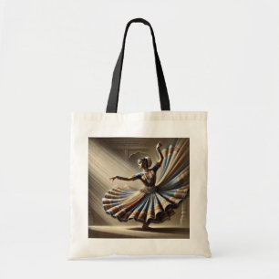 Kathak Indian Dancer Tote Bag