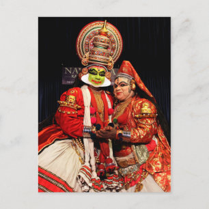 kathakali Artists Postcard