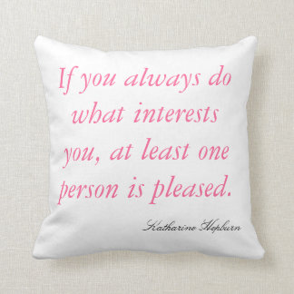 Katharine Quote Cushion