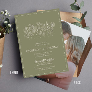 Katherine   Curated Colour   Rehearsal Dinner Invitation