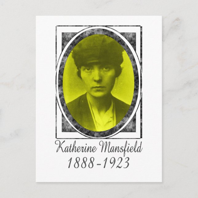 Katherine Mansfield Postcard (Front)