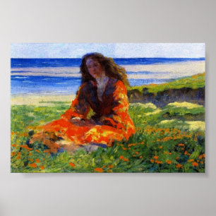 Katherine Painting Print  Poster - Gagnon