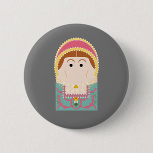 Katherine Parr 6 Cm Round Badge