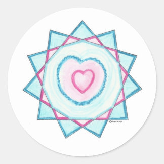 Katherine's Star Classic Round Sticker