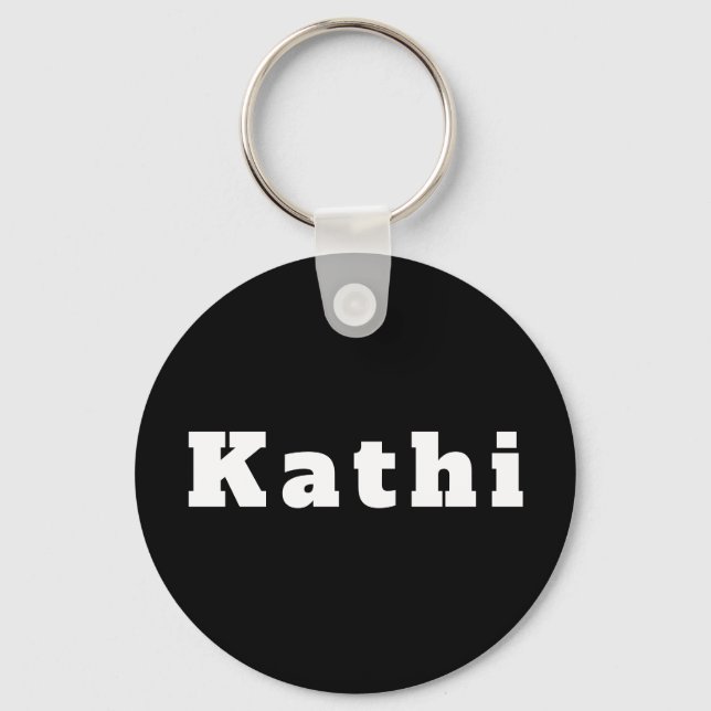 Kathi Key Ring (Front)